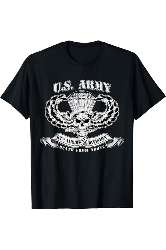 82nd Airborne Division Paratrooper Fort Bragg T-Shirt