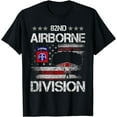thumbnail image 1 of 82nd Airborne Division Veteran Flag Tshirt, Veterans Day T-Shirt, 1 of 4