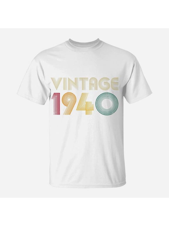 82nd Birthday 1940 Classic Men Women TShirt