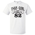 thumbnail image 1 of 82nd Birthday Gift For 82 Year Old This Girl Turned 82 T Shirt Gift, 1 of 2