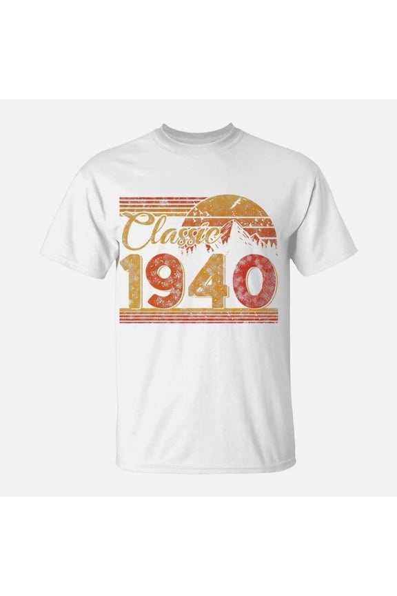 82nd Birthday Gift For Men Women Classic 1940 TShirt