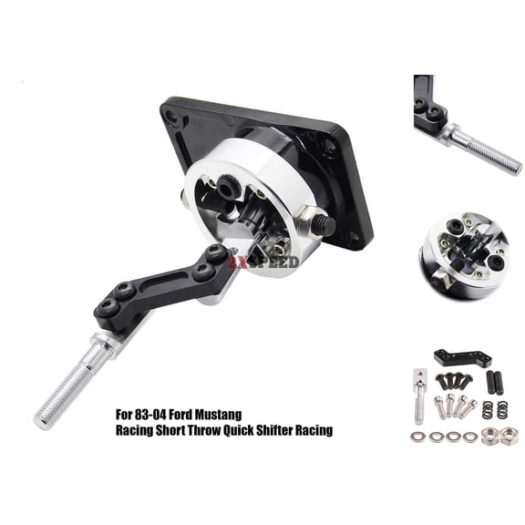 83-04 Ford Mustang Thunderbird T5 T45 Racing Short Throw Quick Shifter Racing BK