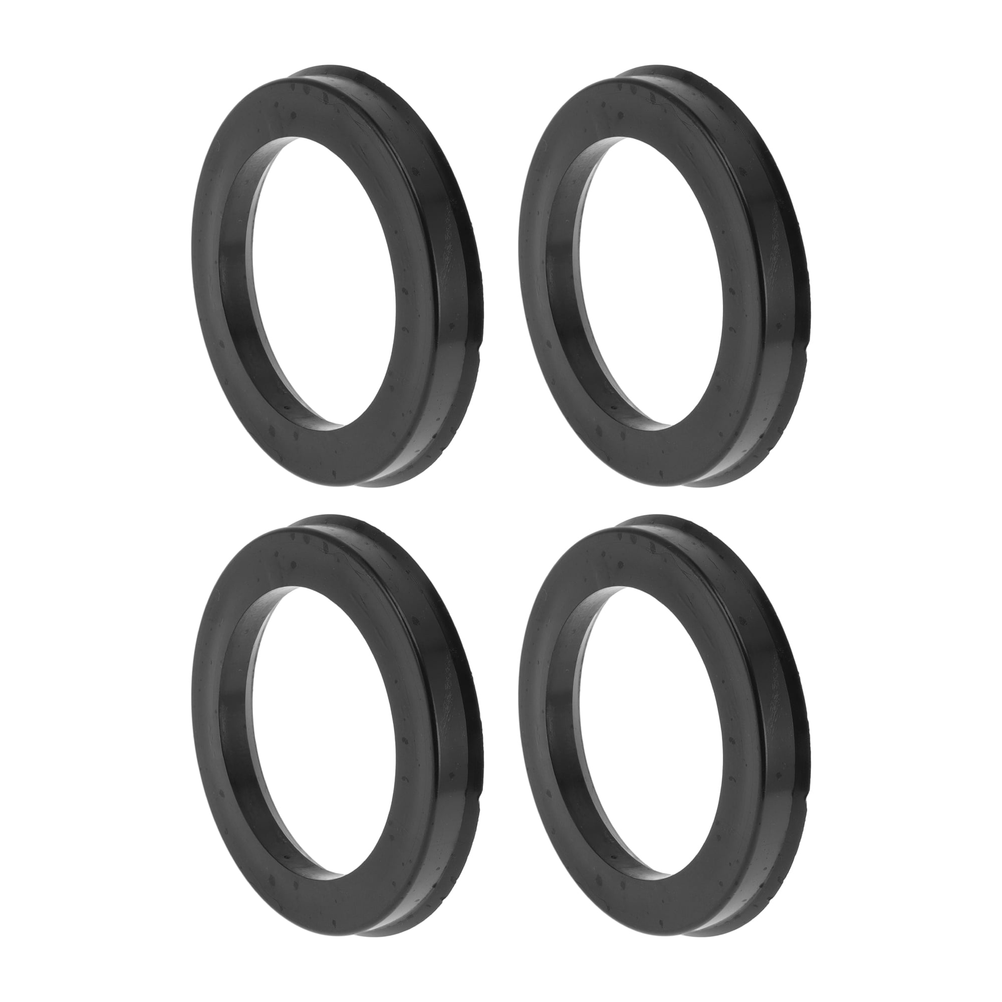83.1mm to 60.1mm Car Wheel Hub Centric Rings Black Polycarbonate Wheels ...