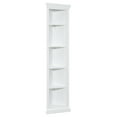thumbnail image 1 of 83.4" Modern Corner Shelf with 5 Tier, Corner Bookcase with LED Light, Storage Standing Shelf Unit, Open Corner Plant Display Stand, 1 of 6