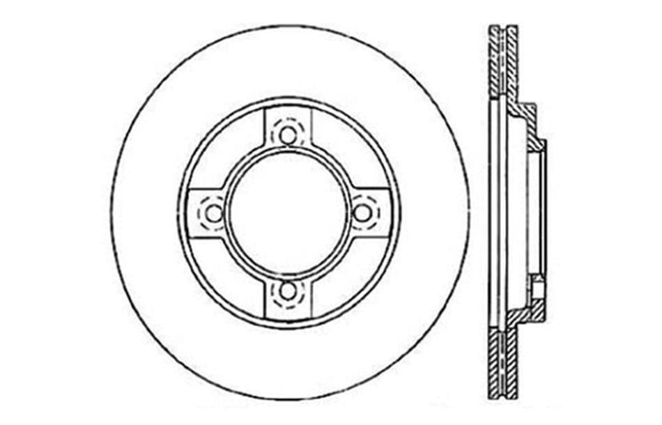 FVP 121.42022 Disc Brake Rotor