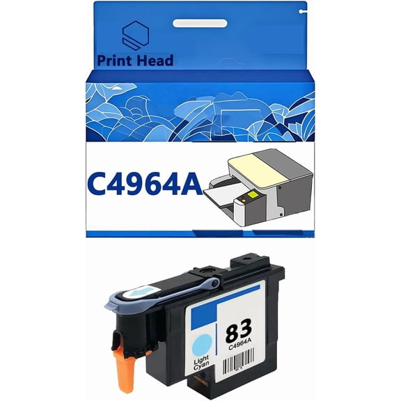 83 C4964A C4965A C4960A C4961A C4962A C4963A Print Head Combo Pack, Compatible for HP Z3100 Z2100 Z3100ps Z3200 Z3200ps Z5200 B9180GP B8800 B8850 B9180 Printers, High Print