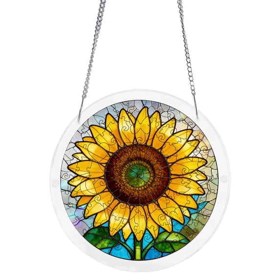 83 Piece Acrylic Puzzle Suncatcher Window Hanging Garden Decor Birthday ...
