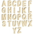 83 Piece Wooden Letters for Crafts, 4Inch Alphabet Cutouts for DIY