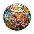 thumbnail image 1 of 83 Pieces Sun Catcher Stained Glass Acrylic Puzzle Decoration - Highland Cow Design Acrylic Puzzles Suncatcher Window Hanging for for Women Men, DIY Suncatcher Kits for Adults, 1 of 7