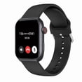 thumbnail image 1 of 83" Smart Watch: Wireless Calls, Fitness Tracker with Activity Monitor, Step Counter, Message Alerts, Sports Modes, USB Charging for iPhone/Android. Perfect Gift in Black/Pink., 1 of 14