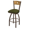 thumbnail image 1 of 830 Voltaire 30" Swivel Counter Stool with Bronze Finish, Medium Back and Graph Parrot Seat, 1 of 2