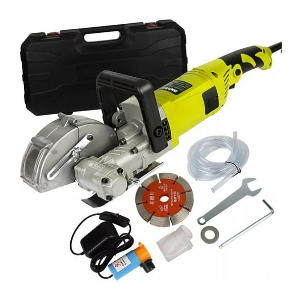 8300W Electric Wall Chaser Groove Slotting Machine Brick Wall Cutting Machine Steel Concrete Cutter Circular Saw Power Tool