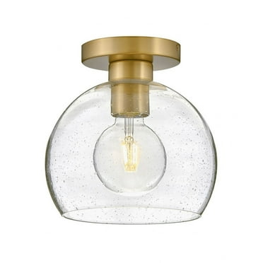 83011LCB-Lark-Rumi - 12W 1 LED Small Flush Mount In Transitional-9 Inches Tall and 9 Inches Wide