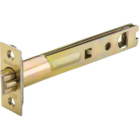 Kwikset 3014 01 3 Polished Brass Entry Dead Latch