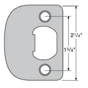 83031-26 UL Round Corner Strike - Chrome