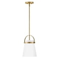 thumbnail image 1 of 83057LCB Lark Tori - 1 Light Convertible Pendant In Transitional and Modern Style-13.75 Inches Tall and 9 Inches Wide-Lacquered Brass Finish, 1 of 14