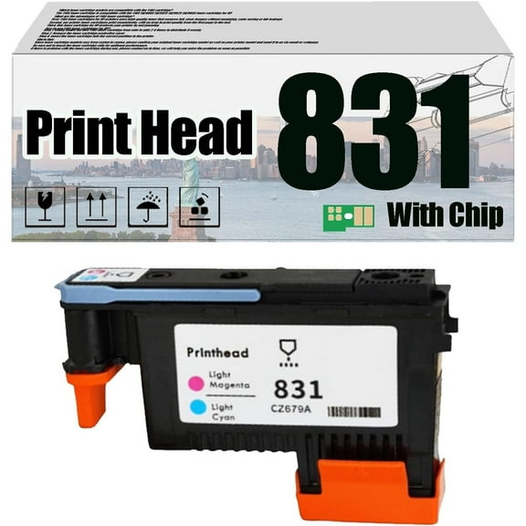 831 CZ677A CZ678A CZ679A CZ680A Print Head Printhead, Compatible for HP 110 310 315 330 335 360 365 370 560 570 Printers —— High Print Volume with Chip