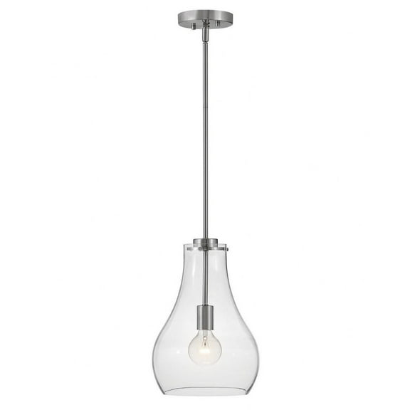 83117BN Lark Frankie - 1 Light Pendant In Transitional and Classic Style-14.75 Inches Tall and 10 Inches Wide-Brushed Nickel Finish