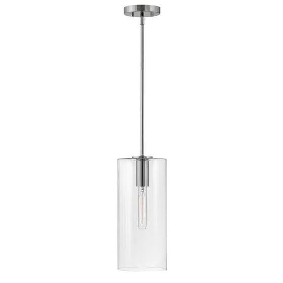 83377PN Lark Lane - 10W 1 LED Pendant-15.75 Inches Tall and 7 Inches Wide-Polished Nickel Finish