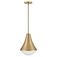 thumbnail image 1 of 83417LCB Lark Haddie - 8W 1 LED Medium Pendant-14.75 Inches Tall and 11 Inches Wide-Lacquered Brass Finish, 1 of 20