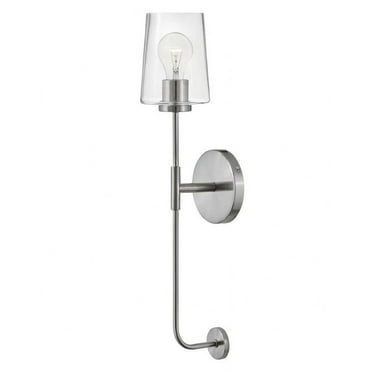 83450BN-Lark-Kline - 1 Light Tall Wall Sconce In Transitional Style-23 Inches Tall and 5 Inches Wide-Brushed Nickel Finish