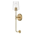 thumbnail image 1 of 83450LCB Lark Kline - 1 Light Tall Wall Sconce In Transitional Style-23 Inches Tall and 5 Inches Wide-Lacquered Brass Finish, 1 of 13