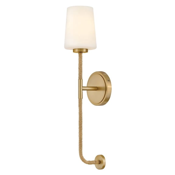 83450LCB-NAT Lark Kline - 12W 1 LED Large Tall Wall Sconce-23 Inch Tall and 5 Inch Wide