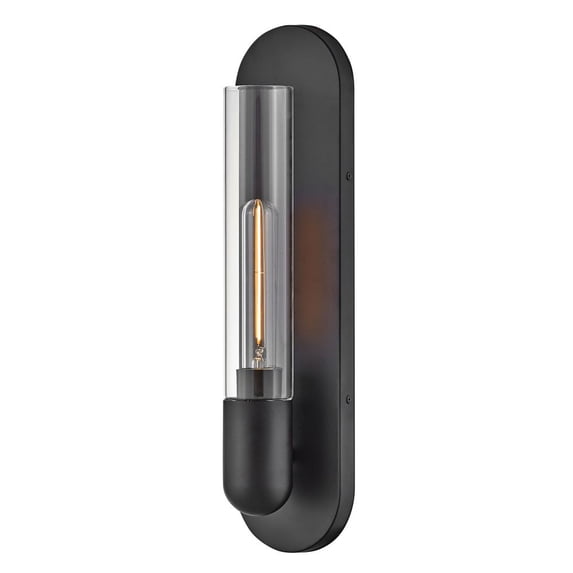 83470BK Lark Tully - 8W 1 LED Medium Wall Sconce-18 Inches Tall and 4.5 Inches Wide-Black Finish