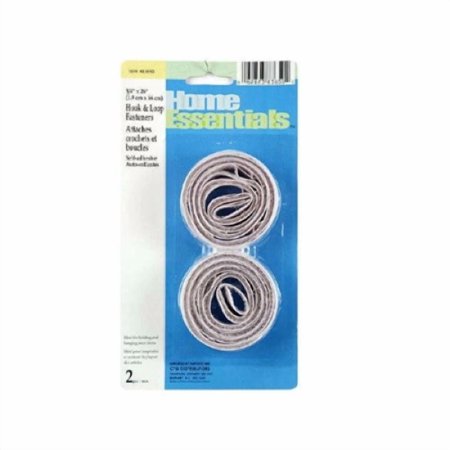 83650 - VELCRO HOOK AND LOOP 19MM X 66 CM ADHESIVE WHITE (2 pcs/pkg)