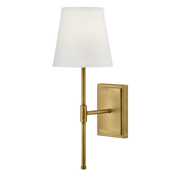 83770LCB Lark Beale - 10W 1 LED Medium Wall Sconce-19.25 Inches Tall and 7 Inches Wide-Lacquered Brass Finish