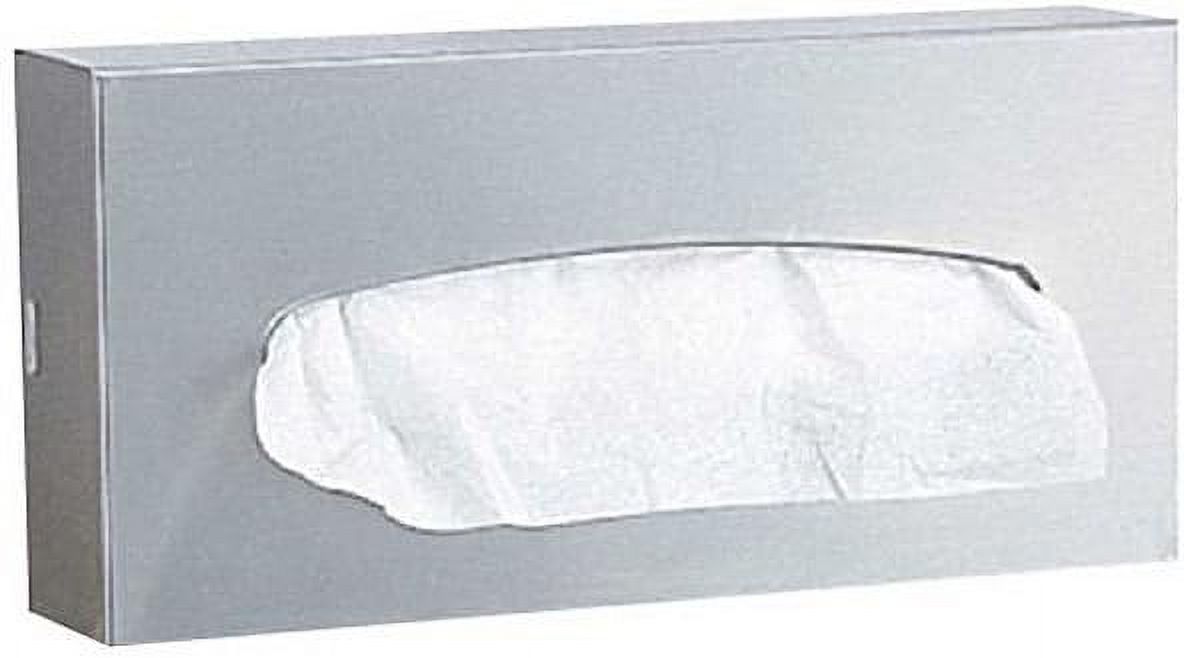 8397 304 Stainless Steel 2 Ply Surface Mounted 100 Facial Tissue