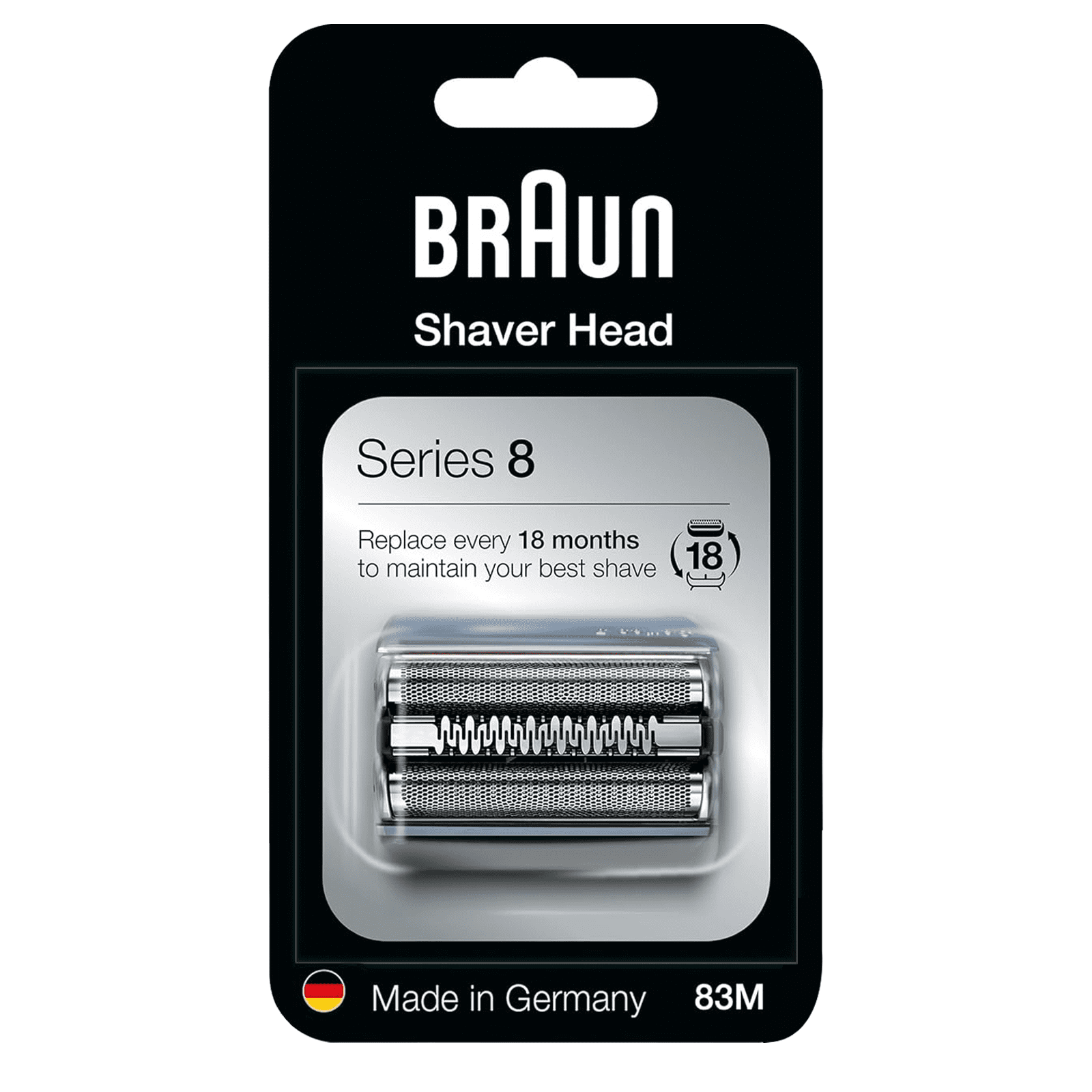 83M S8 Electric Replacement Shaver Head Accessories for Braun Series8  Shaving Razor Head, Cassette,Compatible with all Braun Series 8 83M 8370cc  9340s 
