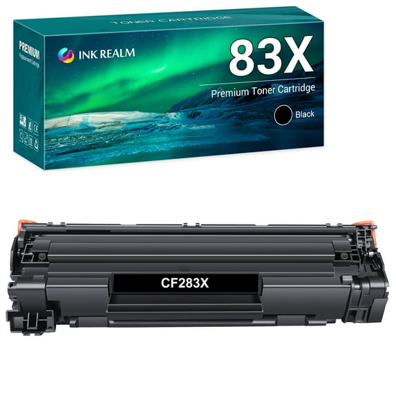83X 83A Toner Cartridge Replacement Compatible for HP 83X CF283X Toner Cartridge High Yield (Black, 1-Pack)