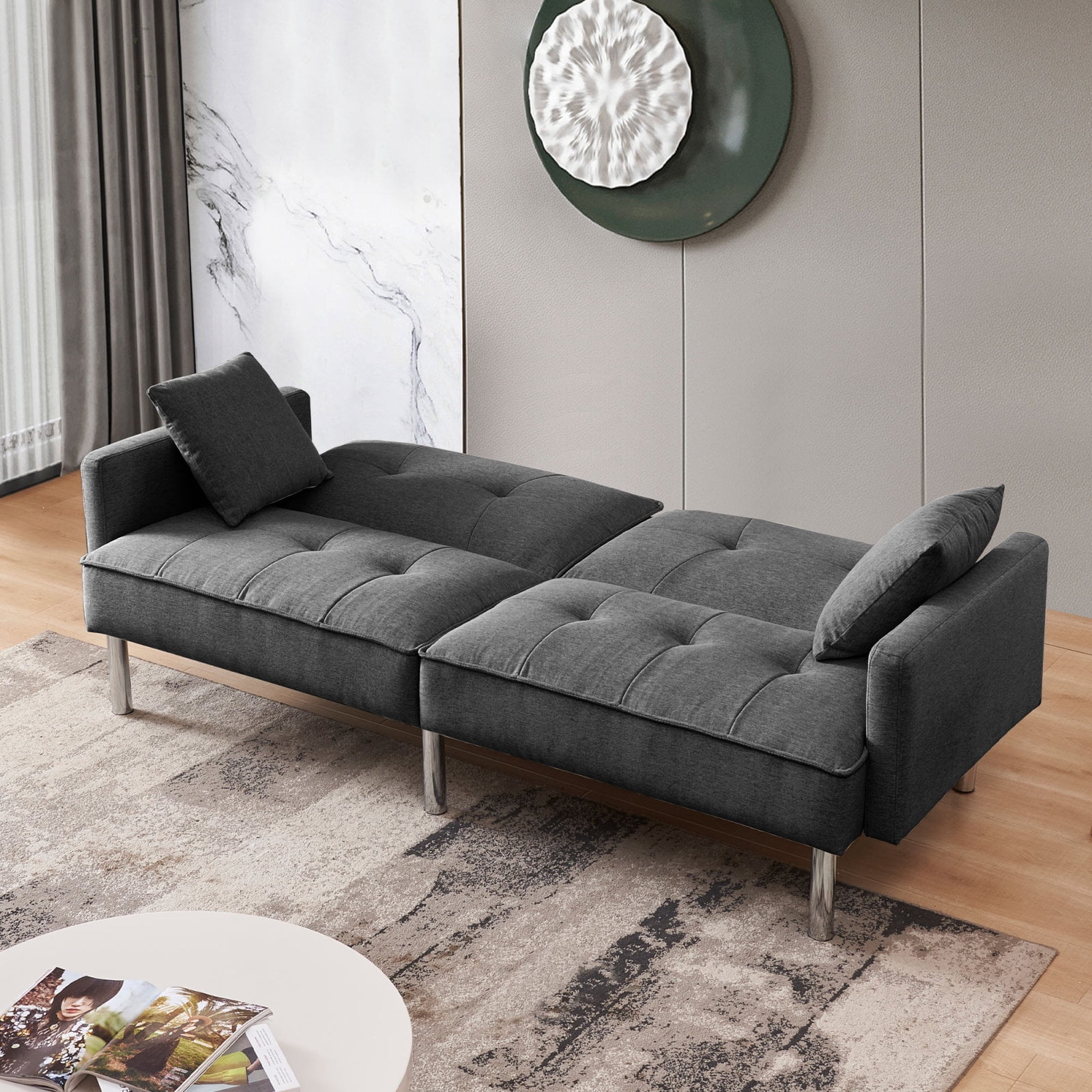 Click clack clearance futon walmart