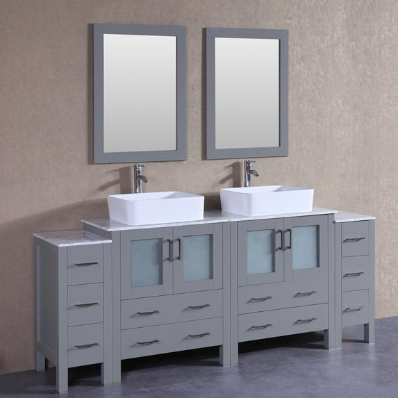 84" Bosconi AGR230RCCM2S Double Vanity
