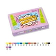 thumbnail image 1 of 84 Colors Acrylic Paint Markers Brush Marker Pen for Artist Rock Painting,Glass,Ceramic Fabric DIY Card Making Art Supplies 18 colors, 1 of 7