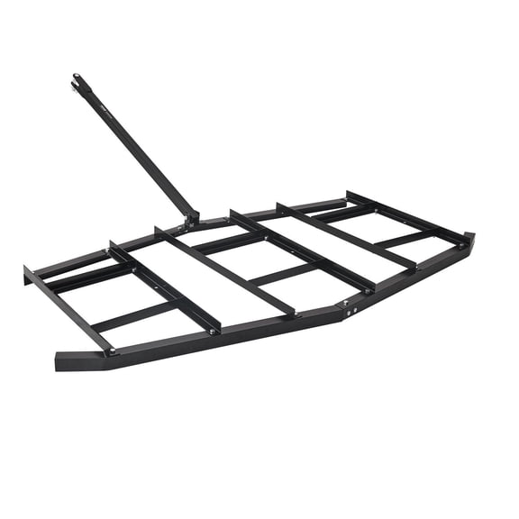 84" Drag Harrow Tow Behind - Q235 Steel Driveway Grader, 50 lbs Capacity for ATV UTV