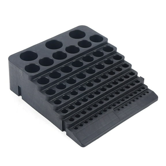 84 Hole Tool Storage Box Milling Cutter Polypropylene Milling Cutter Storage Box Cnc Accessories Placement Rack Organizer