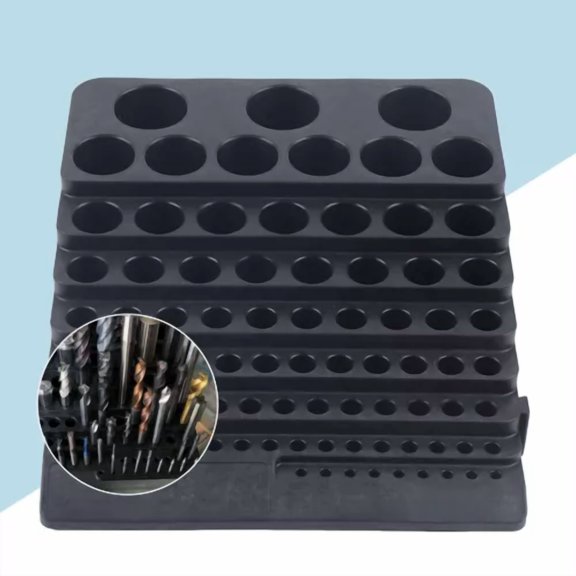 84 Holes Tool Storage Box Organizer Cnc Milling Tool Accessories Placement Rack