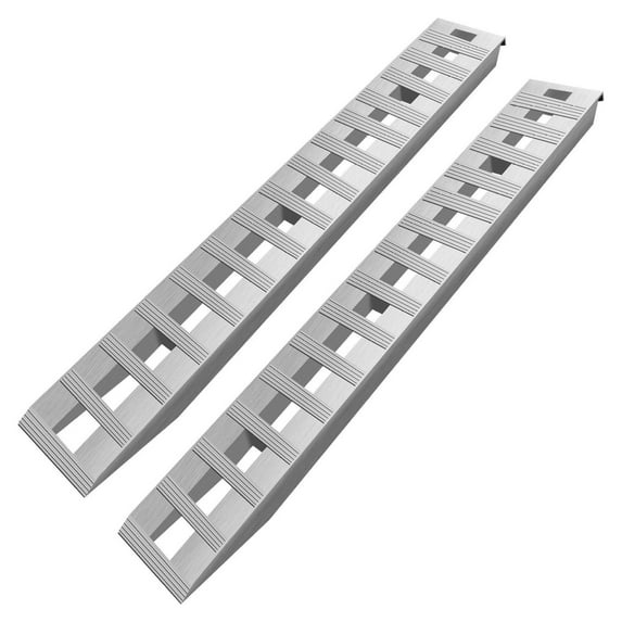 84 Inch Aluminum Ramps - 6000 LBS Capacity - Car, Trailer, ATV Loading ...