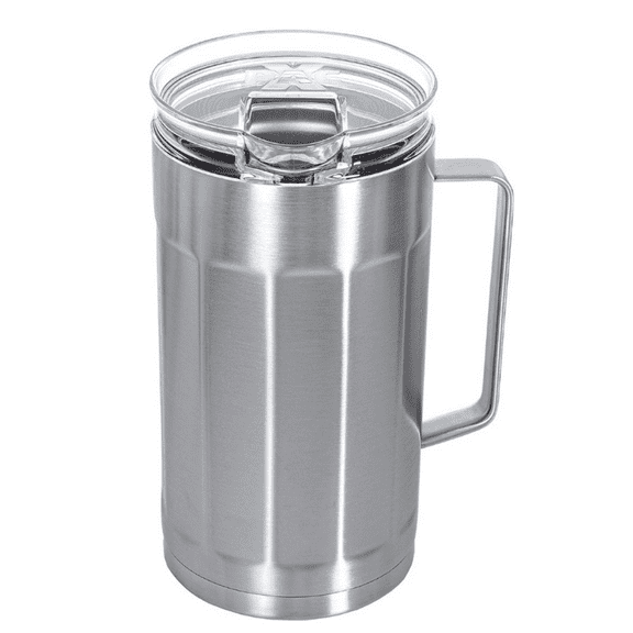 84-Ounce (2.5L) Sweat-Free Beverage/Water Pitcher with Lid, Stainless Steel, Vacuum Insulated, Keeps Drinks Cold For Hours