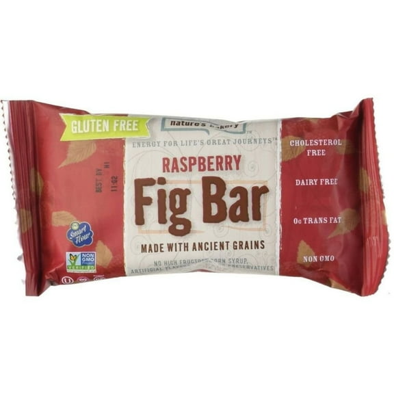 84 PACKS : Natures Bakery Raspberry Fig Bar, 2 Ounce