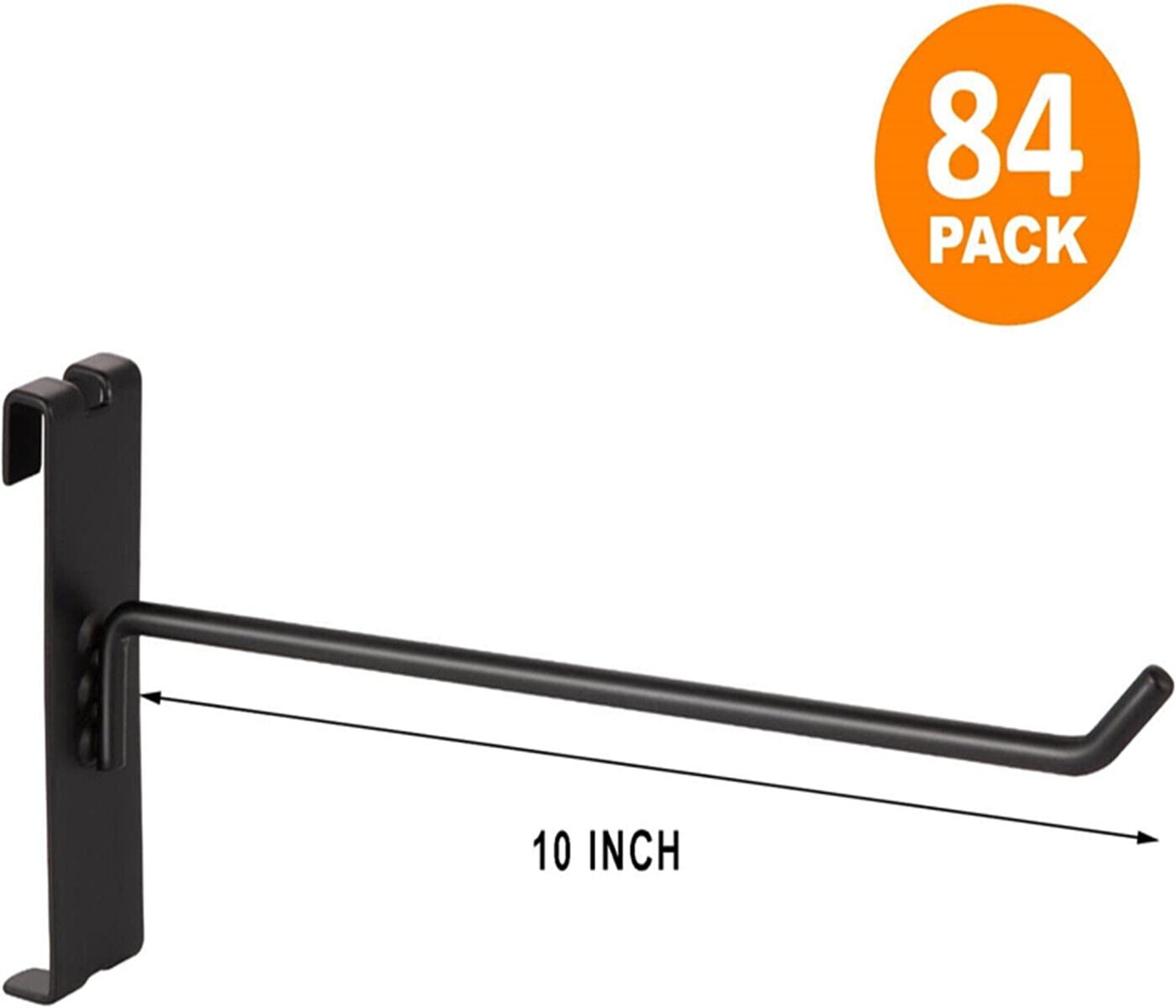 84Pack, Polmart Gridwall / Grid Panel Hanging Hooks for Garage & Store