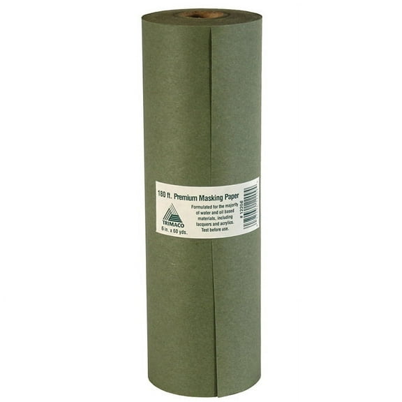 84-Pack of 6 x 180 Trimaco PR6 Trimaco Green Premium Masking Paper