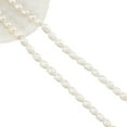 thumbnail image 1 of 84 Pcs Freshwater Pearl Beads 6mm Rice Shape White Freshwater Pearl 2 Strands Loose Freshwater, 1 of 8