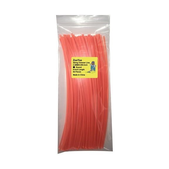 Replacement Line for Echo 102222952, Nylon Lines for Rapid Loaders, 84 Pieces Precut Round .095 Inches by 8 Inches Length Grass Trimmer Line
