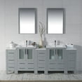 thumbnail image 1 of 84-S" Freestanding Bathroom Vanity - Metal Grey, 1 of 4