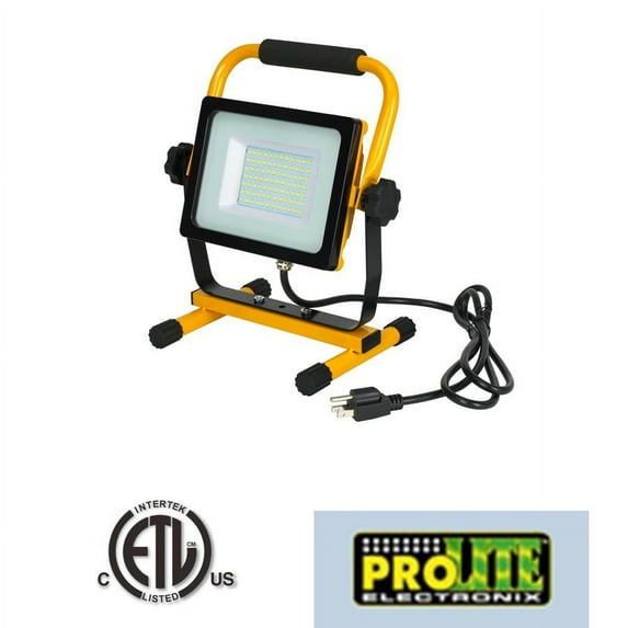 84 SMD LED FLOODLIGHT WITH 5000 LUMEN LF84S ALERT STAMPING PROLITE ELECTRONIX LF84S