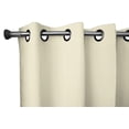 thumbnail image 1 of 84" Tall Grommet Blackout Solid Poplin 56" Wide Curtain, 1 of 4