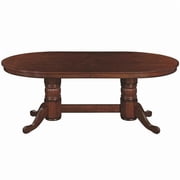 RAM Game Room GTBL84 DT CN 84 x 48 x 30 in. Texas Holdem Game Table with Dining Top, Chestnut